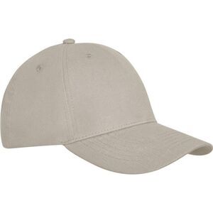 Elevate Unisex Adult Davis 6 Panel Cap / Oatmeal
